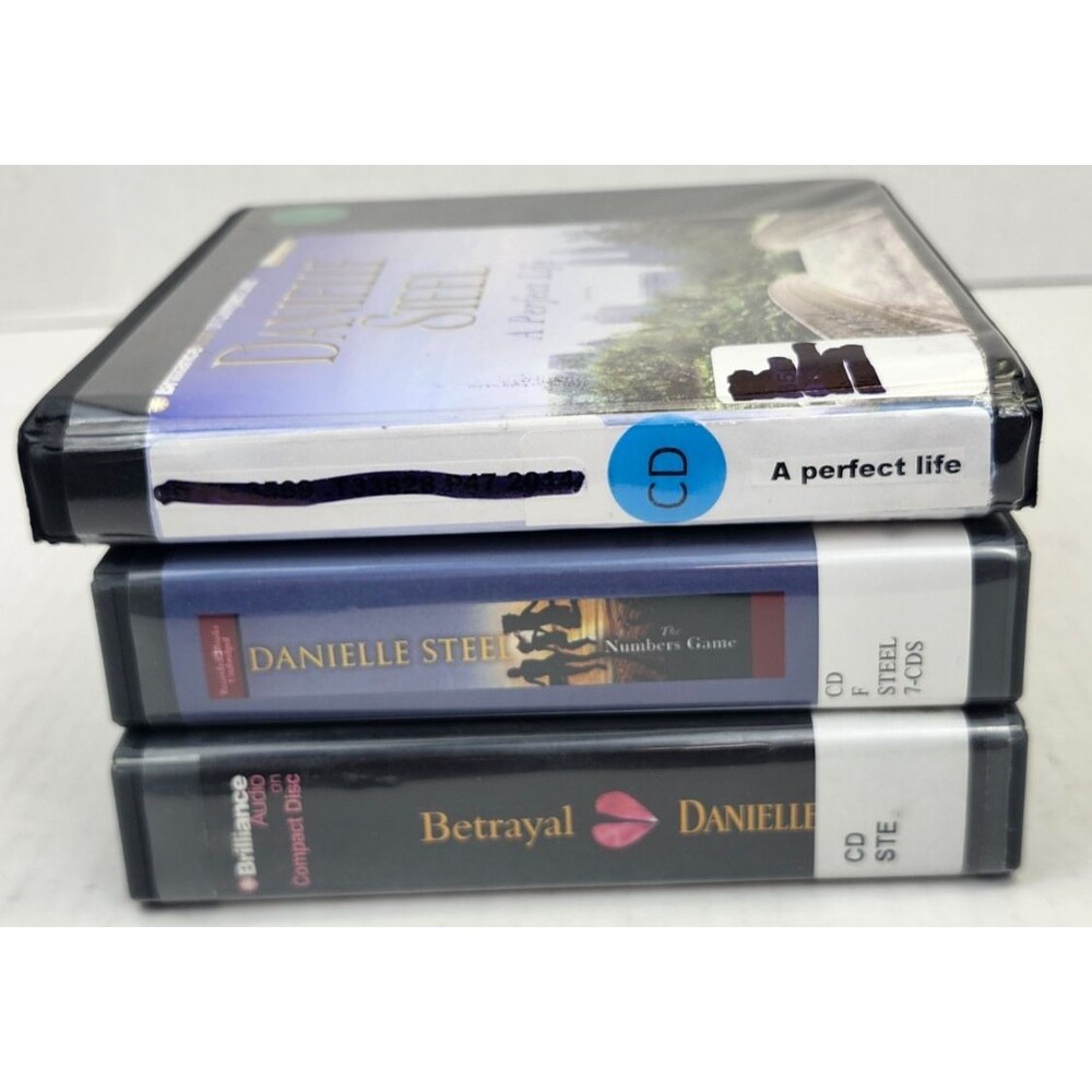 Danielle Steel Lot of 3 Audiobook Books on CD Unabridged Love Romance Desire - Picture 6 of 7